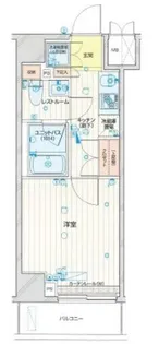 弐番館【7階】の間取り