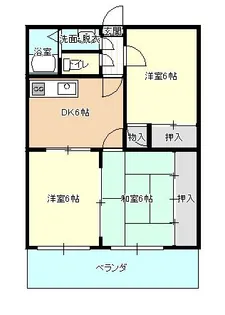 シャトレT1【2階】の間取り