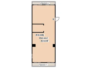 村幸ビル ONE【3階】の間取り