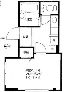 アンクレージュ【1階】の間取り