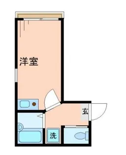リブ千住大橋【2階】の間取り