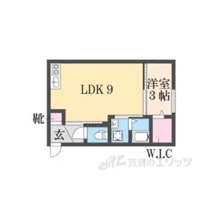 LEGGERO武庫川【1階】の間取り