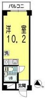 バルミー赤坂【5階】の間取り