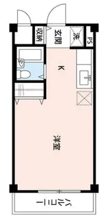 松濤マンション【2階】の間取り
