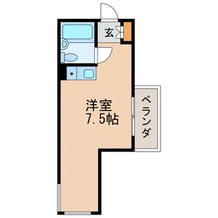 ラフィネ新栄【4階】の間取り