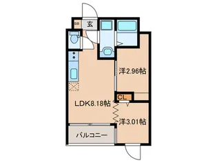 THE GRAND WIN【3階】の間取り