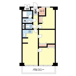 秀和亀戸天神橋レジデンス【10階】の間取り