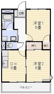 サジタリウスA【1階】の間取り