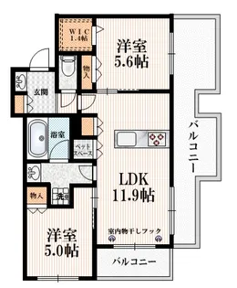 Merveille R【3階】の間取り