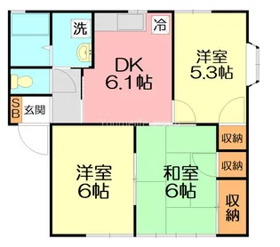 Villa Oiso(ヴィラ オオイソ)【2階】の間取り