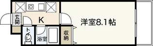 レジデンス山崎【2階】の間取り