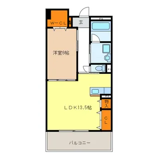 M’s ARTI【2階】の間取り