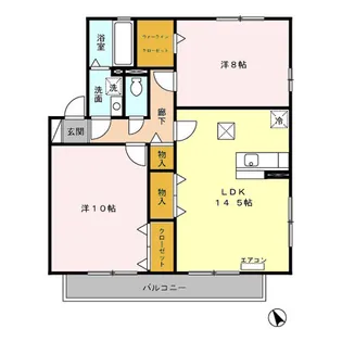 ファミール【1階】の間取り