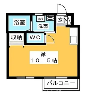 メゾンベール【2階】の間取り