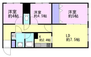 藤和中野コープの間取り