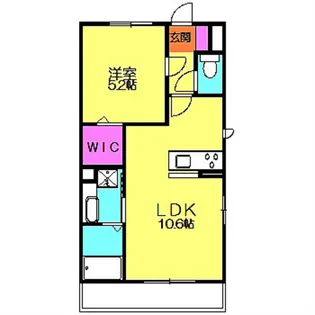 グランフィールズI【2階】の間取り