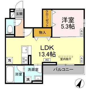 エスペリア新百合ヶ丘【3階】の間取り