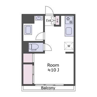 小山グリーンハイツ【3階】の間取り