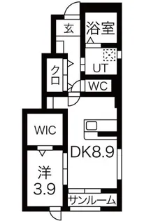 M&T神町北 III【1階】の間取り