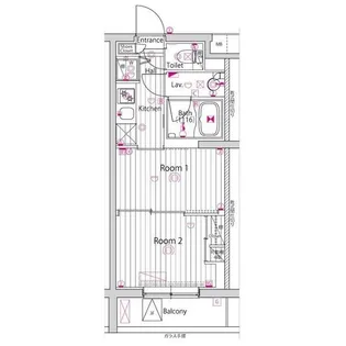 ガーラ・ヴィスタ調布【3階】の間取り