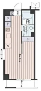 ファランドール西葛西【4階】の間取り