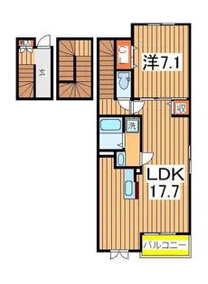 ヤマト.M【3階】の間取り