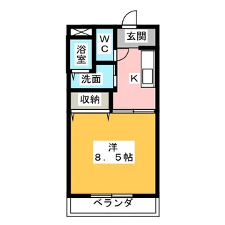 Grand Espoir【1階】の間取り