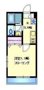 カーサ セレノ【3階】の間取り