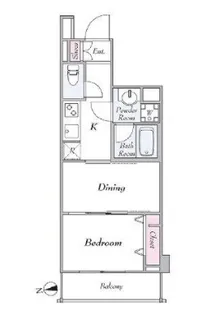 スカイコート隅田公園【3階】の間取り