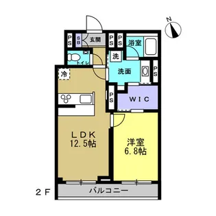 サウザン ド ドリーム ハウス【2階】の間取り