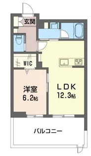 並木ハーミテイジK【1階】の間取り