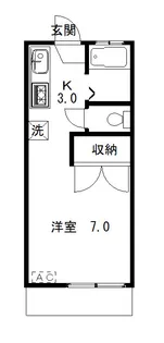 エルタマアルパイン【2階】の間取り