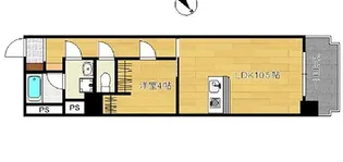 Leyla Orion【8階】の間取り