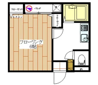 コパン【2階】の間取り