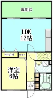 サンホワイトF204【2階】の間取り