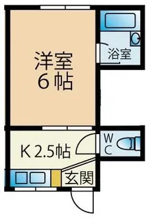中山荘【2階】の間取り