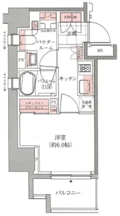 アトラス西早稲田【12階】の間取り