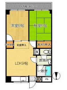 ツインパル【5階】の間取り