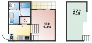 リアンハイム神宮前【2階】の間取り