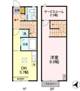the Firstの間取り