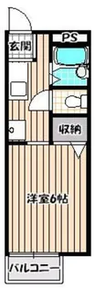 ミモザ館【2階】の間取り