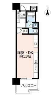 UR高見フローラルタウン四番街【14階】の間取り