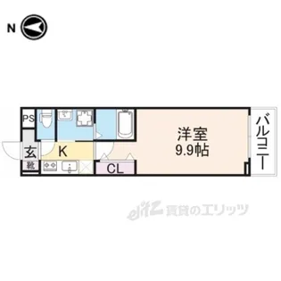 フランあおい【2階】の間取り