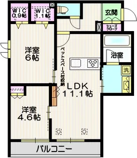 Maison M【2階】の間取り