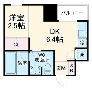 レギャン002【4階】の間取り