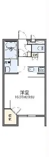 レオパレスコーポ弥生【2階】の間取り