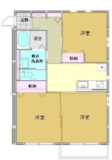 クレアール【2階】の間取り