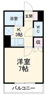 PROXY SQUARE植田西【2階】の間取り