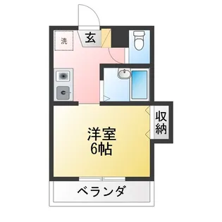 サンバース日吉【2階】の間取り