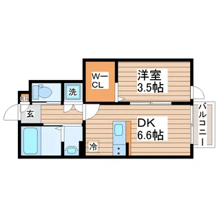 FineCourt【1階】の間取り